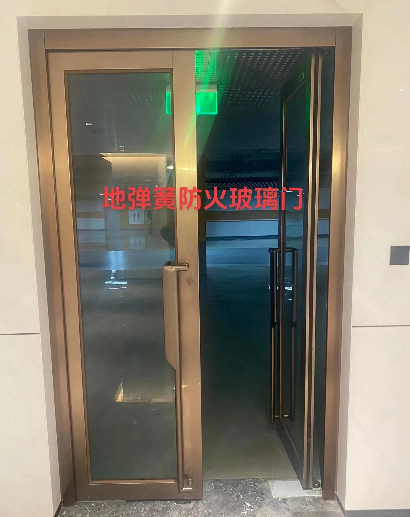 甲乙級3500超高極窄玻璃防火門